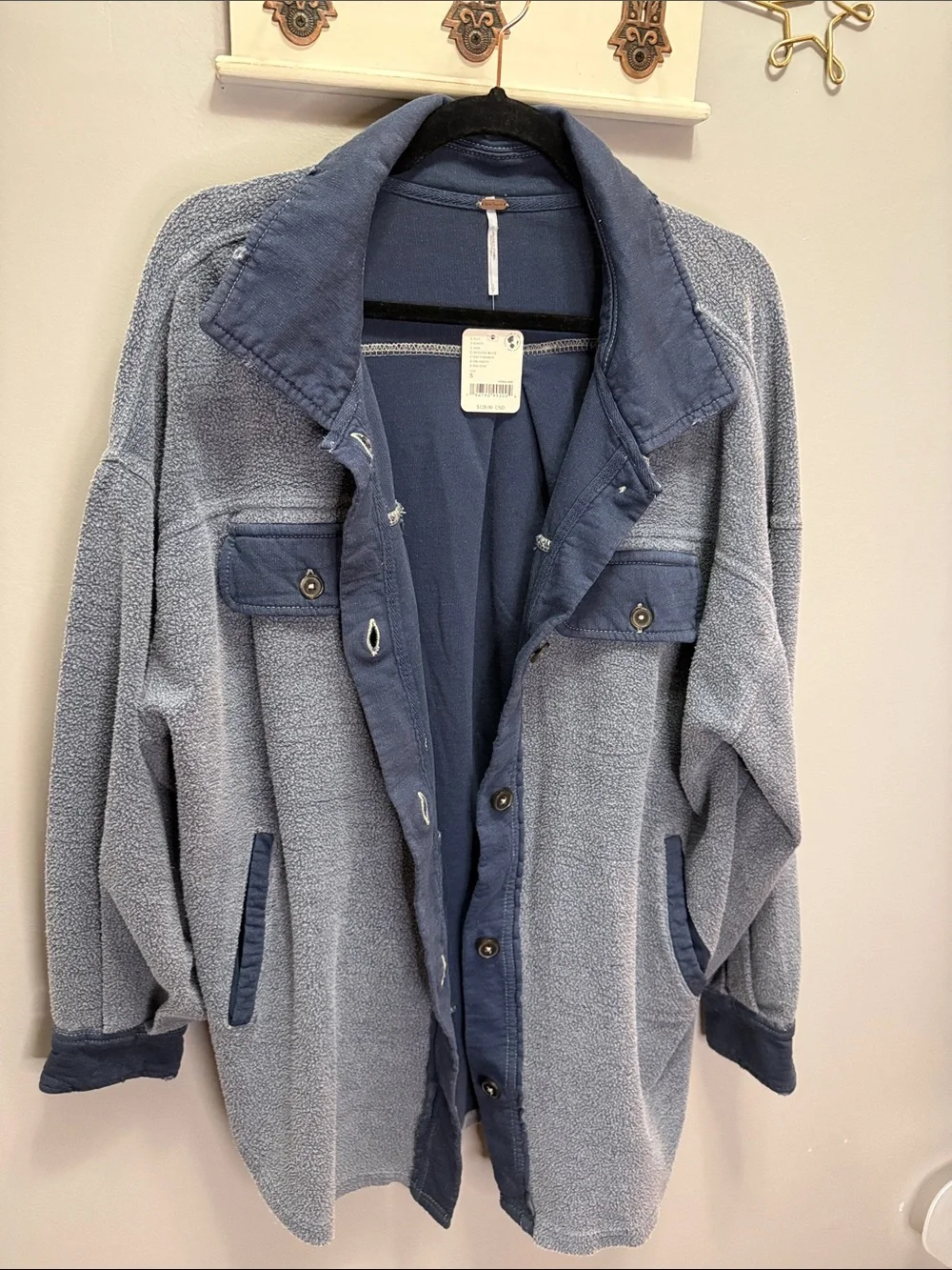 NWT Oversized Free People Ruby Jacket Small